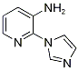 2-(1H-imidazol-1-yl)pyridin-3-amineStructure,156489-93-9Structure 2-(1H-imidazol-1-yl)pyridin-3-amine Structure,156489-93-9Structure