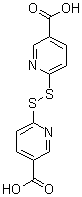 6-[(5-Carboxy-2-pyridyl)dithio]nicotinic acid Structure,15658-35-2Structure