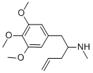 N-methyl-1-(3,4,5-trimethoxyphenyl)-4-penten-2-amineStructure,15686-23-4Structure N-methyl-1-(3,4,5-trimethoxyphenyl)-4-penten-2-amine Structure,15686-23-4Structure