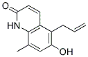 (9ci)-6-羥基-8-甲基-5-(2-丙烯基)-2(1H)-喹啉酮結(jié)構式_156937-56-3結(jié)構式
