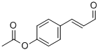 2-Propenal, 3-(4-(acetyloxy)phenyl)-,(2e)Structure,157096-53-2Structure 2-Propenal, 3-(4-(acetyloxy)phenyl)-,(2e) Structure,157096-53-2Structure