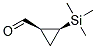 順式-(9ci)-2-(三甲基甲硅烷基)-環(huán)丙烷羧醛結構式_157556-34-8結構式
