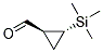 反式-(9ci)-2-(三甲基甲硅烷基)-環(huán)丙烷羧醛結(jié)構(gòu)式_157556-35-9結(jié)構(gòu)式