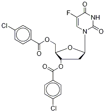 3,5-Di-o-p-chlorobenzoyl floxuridineStructure,1582-79-2Structure 3,5-Di-o-p-chlorobenzoyl floxuridine Structure,1582-79-2Structure