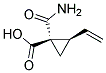 順式-(9ci)-1-(氨基羰基)-2-乙烯-環(huán)丙烷羧酸結(jié)構(gòu)式_158665-23-7結(jié)構(gòu)式