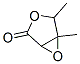 (9ci)-4,5-二甲基-3,6-二噁雙環(huán)[3.1.0]-2-己酮結(jié)構(gòu)式_158705-20-5結(jié)構(gòu)式