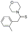 2-(2-Methylphenyl)-1-(4-morpholinyl)ethanethioneStructure,159298-79-0Structure 2-(2-Methylphenyl)-1-(4-morpholinyl)ethanethione Structure,159298-79-0Structure