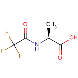 Alanine, n-(trifluoroacetyl)-Structure,1597-49-5Structure Alanine, n-(trifluoroacetyl)- Structure,1597-49-5Structure