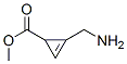 (9ci)-2-(氨基甲基)-2-環(huán)丙烯-1-羧酸甲酯結(jié)構(gòu)式_159786-57-9結(jié)構(gòu)式