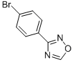 3-(4-Bromophenyl)-1,2,4-oxadiazoleStructure,16013-07-3Structure 3-(4-Bromophenyl)-1,2,4-oxadiazole Structure,16013-07-3Structure