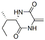 [s-(r*,r*)]-(9ci)-3-亞甲基-6-(1-甲基丙基)-2,5-哌嗪二酮結(jié)構(gòu)式_160209-95-0結(jié)構(gòu)式