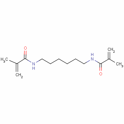 1,6-Hexamethylene bis-methacrylamideStructure,16069-15-1Structure 1,6-Hexamethylene bis-methacrylamide Structure,16069-15-1Structure