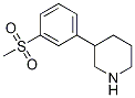 3-(3-(Methylsulfonyl)phenyl)piperidineStructure,160866-61-5Structure 3-(3-(Methylsulfonyl)phenyl)piperidine Structure,160866-61-5Structure