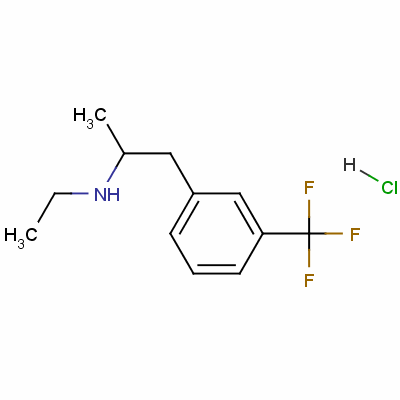 Fenfluramine hydrochlorideStructure,16105-77-4Structure Fenfluramine hydrochloride Structure,16105-77-4Structure