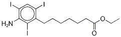 3-Amino-2,4,6-triiodobenzeneheptanoic acid ethyl esterStructure,161466-39-3Structure 3-Amino-2,4,6-triiodobenzeneheptanoic acid ethyl ester Structure,161466-39-3Structure