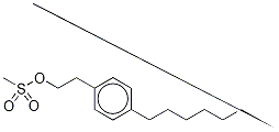 4-Octyl-benzeneethanol 1-methanesulfonateStructure,162358-06-7Structure 4-Octyl-benzeneethanol 1-methanesulfonate Structure,162358-06-7Structure