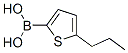 Boronic acid, (5-propyl-2-thienyl)-Structure,162607-24-1Structure Boronic acid, (5-propyl-2-thienyl)- Structure,162607-24-1Structure