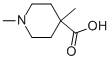 1,4-Dimethylpiperidine-4-carboxylic acidStructure,162648-33-1Structure 1,4-Dimethylpiperidine-4-carboxylic acid Structure,162648-33-1Structure