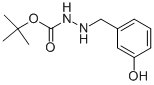 N-(3-hydroxy-benzylidene)-hydrazinecarboxylic acid tert-butyl esterStructure,162739-82-4Structure N-(3-hydroxy-benzylidene)-hydrazinecarboxylic acid tert-butyl ester Structure,162739-82-4Structure