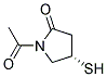 (s)-(9ci)-1-乙?；?4-疏基-2-吡咯烷酮結(jié)構(gòu)式_162753-53-9結(jié)構(gòu)式