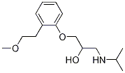 1-(Isopropylamino)-3-(2-(2-methoxyethyl)phenoxy)propan-2-olStructure,163685-38-9Structure 1-(Isopropylamino)-3-(2-(2-methoxyethyl)phenoxy)propan-2-ol Structure,163685-38-9Structure