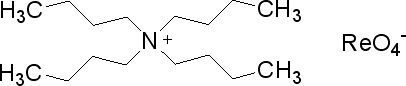 Tetrabutylammonium perrhenateStructure,16385-59-4Structure Tetrabutylammonium perrhenate Structure,16385-59-4Structure