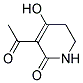 (9ci)-3-乙?；?5,6-二氫-4-羥基-2(1H)-吡啶酮結構式_164223-37-4結構式
