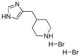 Piperidine, 4-(1H-imidazol-4-ylmethyl)-, dihydrobromideStructure,164391-47-3Structure Piperidine, 4-(1H-imidazol-4-ylmethyl)-, dihydrobromide Structure,164391-47-3Structure