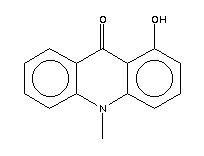 1-Hydroxy-10-methyl-9(10H)-AcridinoneStructure,16584-54-6Structure 1-Hydroxy-10-methyl-9(10H)-Acridinone Structure,16584-54-6Structure