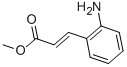 Methyl3-(2-aminophenyl)acrylateStructure,1664-62-6Structure Methyl3-(2-aminophenyl)acrylate Structure,1664-62-6Structure