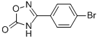 3-(4-Bromophenyl)-1,2,4-oxadiazol-5(4H)-oneStructure,16672-19-8Structure 3-(4-Bromophenyl)-1,2,4-oxadiazol-5(4H)-one Structure,16672-19-8Structure