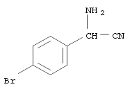 Benzeneacetonitrile, α-amino-4-bromo-Structure,167024-66-0Structure Benzeneacetonitrile, α-amino-4-bromo- Structure,167024-66-0Structure
