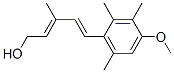 5-(4-Methoxy-2,3,6-trimethylphenyl)-3-methyl-2,4-pentadien-1-olStructure,167637-42-5Structure 5-(4-Methoxy-2,3,6-trimethylphenyl)-3-methyl-2,4-pentadien-1-ol Structure,167637-42-5Structure
