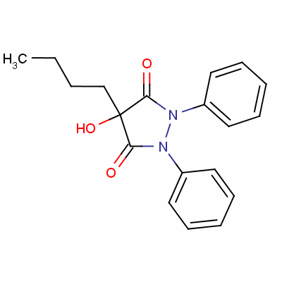 4-羥基保泰松結(jié)構(gòu)式_16860-43-8結(jié)構(gòu)式