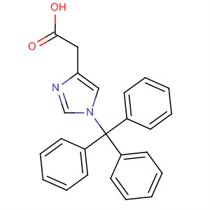(1-Trityl-1h-imidazol-4-yl)acetic acidStructure,168632-03-9Structure (1-Trityl-1h-imidazol-4-yl)acetic acid Structure,168632-03-9Structure