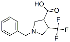 1-Benzyl-4-trifluoromethyl-pyrrolidine-3-carboxylic acidStructure,169750-31-6Structure 1-Benzyl-4-trifluoromethyl-pyrrolidine-3-carboxylic acid Structure,169750-31-6Structure