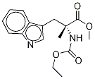 N-(ethoxycarbonyl)-alpha-methyl-d-tryptophan methyl esterStructure,170458-98-7Structure N-(ethoxycarbonyl)-alpha-methyl-d-tryptophan methyl ester Structure,170458-98-7Structure