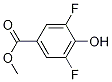 3,5-Difluoro-4-hydroxybenzoic acid methyl esterStructure,170572-47-1Structure 3,5-Difluoro-4-hydroxybenzoic acid methyl ester Structure,170572-47-1Structure