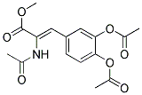 Methyl 2-acetamido-3-(3,4-diacetoxyphenyl)-2-propenoateStructure,170699-07-7Structure Methyl 2-acetamido-3-(3,4-diacetoxyphenyl)-2-propenoate Structure,170699-07-7Structure