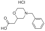 (4-Benzyl-morpholin-2-yl)-acetic acid hydrochlorideStructure,170804-78-1Structure (4-Benzyl-morpholin-2-yl)-acetic acid hydrochloride Structure,170804-78-1Structure