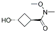 反式-(9ci)-3-羥基-n-甲氧基-n-甲基-環(huán)丁烷羧酰胺結(jié)構(gòu)式_171549-82-9結(jié)構(gòu)式