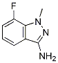 7-Fluoro-1-methyl-1h-indazol-3-amineStructure,171809-14-6Structure 7-Fluoro-1-methyl-1h-indazol-3-amine Structure,171809-14-6Structure
