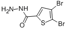 2,3-Dibromo-5-thiophenecarboxylic acid hydrazideStructure,171851-25-5Structure 2,3-Dibromo-5-thiophenecarboxylic acid hydrazide Structure,171851-25-5Structure