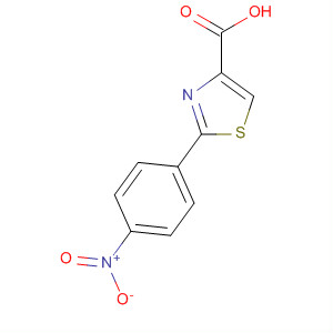 2-(4-硝基苯基)噻唑-4-羧酸結(jié)構(gòu)式_17228-97-6結(jié)構(gòu)式