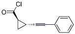 反式-(9ci)-2-(苯基乙炔)-環(huán)丙烷羰酰氯結(jié)構(gòu)式_172477-27-9結(jié)構(gòu)式