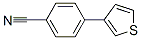4-(3-Thienyl)benzonitrileStructure,172507-33-4Structure 4-(3-Thienyl)benzonitrile Structure,172507-33-4Structure