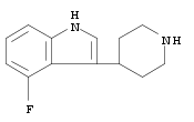 4-Fluoro-3-(piperidin-4-yl)-1h-indoleStructure,173150-61-3Structure 4-Fluoro-3-(piperidin-4-yl)-1h-indole Structure,173150-61-3Structure
