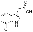 1H-indole-3-aceticacid,7-hydroxy-(9ci)Structure,173447-79-5Structure 1H-indole-3-aceticacid,7-hydroxy-(9ci) Structure,173447-79-5Structure