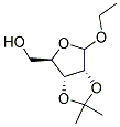 (9ci)-乙基 2,3-o-(1-甲基亞乙基)-D-呋喃核糖苷結(jié)構(gòu)式_173532-18-8結(jié)構(gòu)式