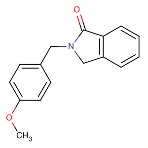 2-(4-Methoxybenzyl)isoindolin-1-oneStructure,173606-49-0Structure 2-(4-Methoxybenzyl)isoindolin-1-one Structure,173606-49-0Structure